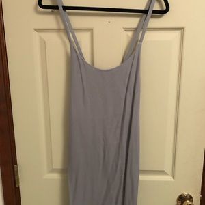 Grey tank top dress